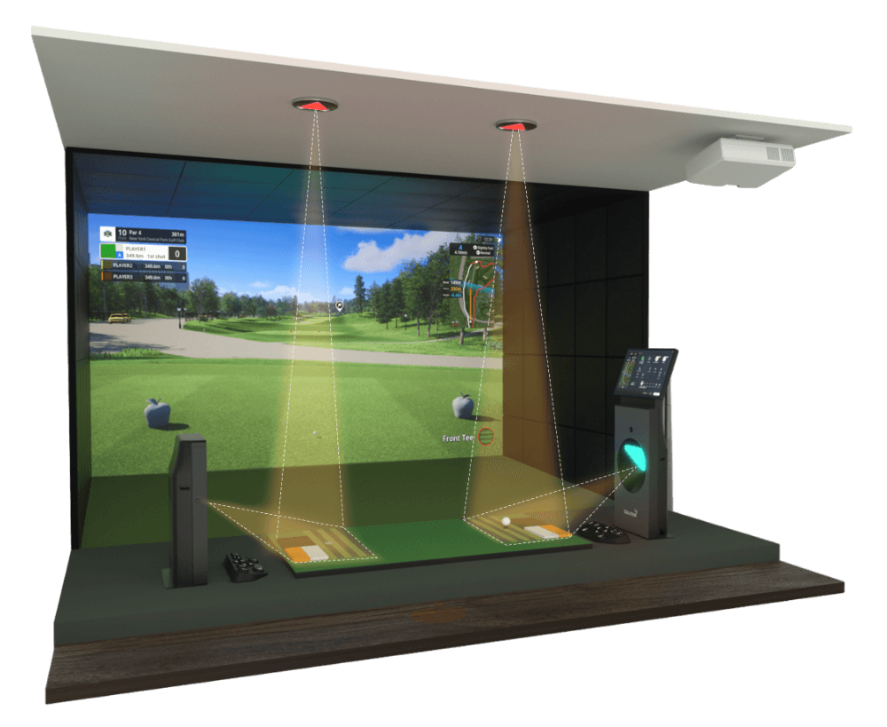 TwoVision NX dual-camera golf simulator — NexSwing Bangkok